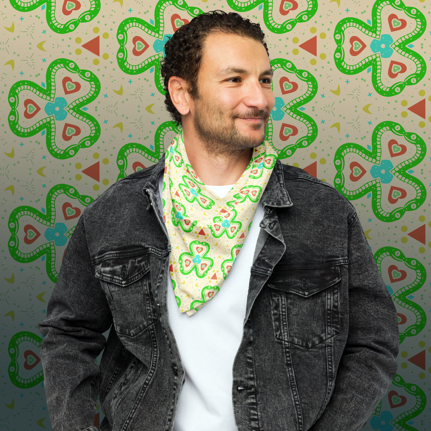 Serpentine Charm Bandana