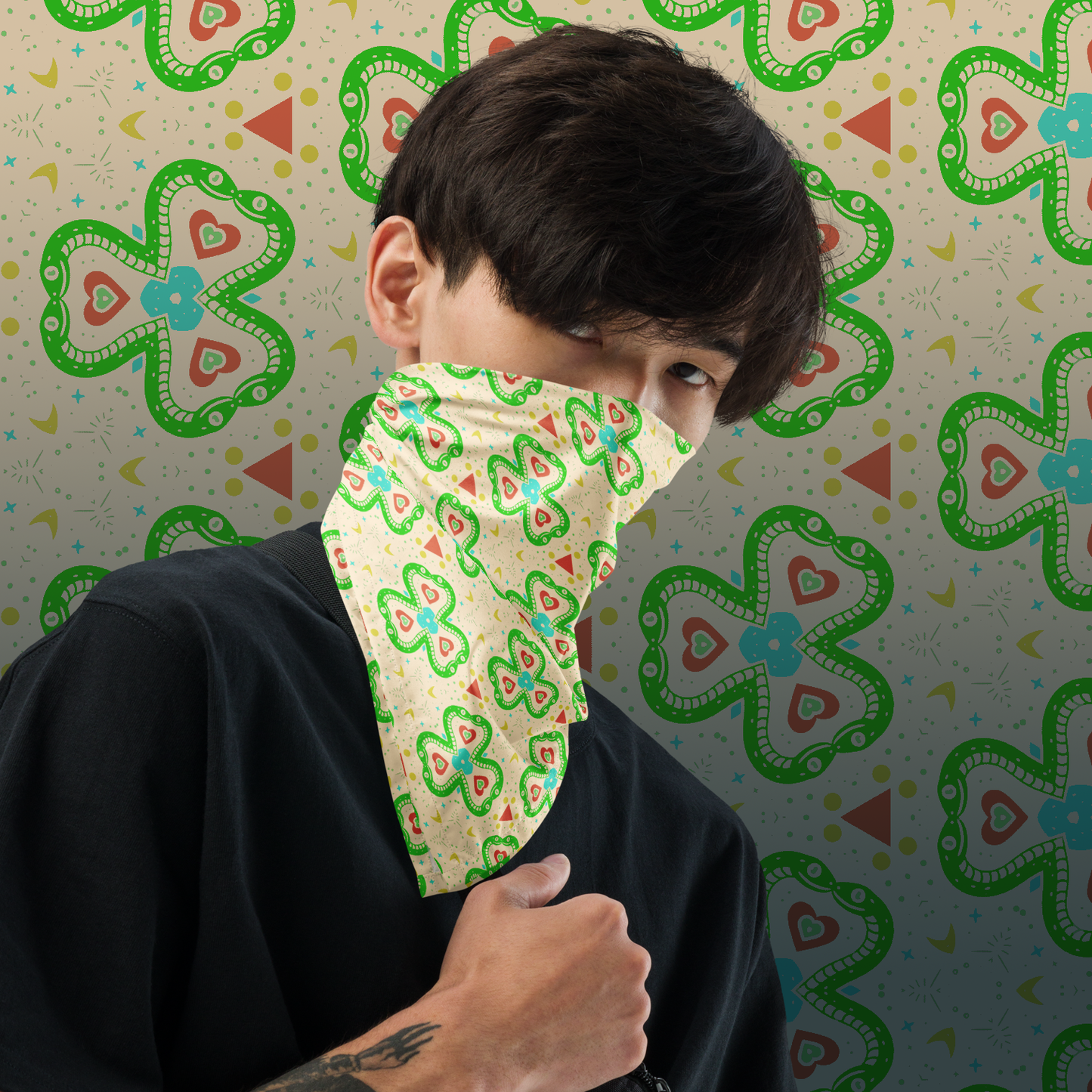 Serpentine Charm Bandana