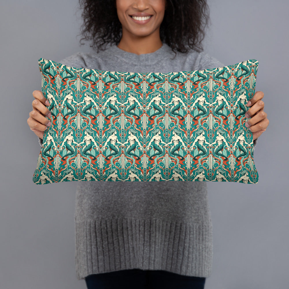 Merman 20x12 Basic Pillow