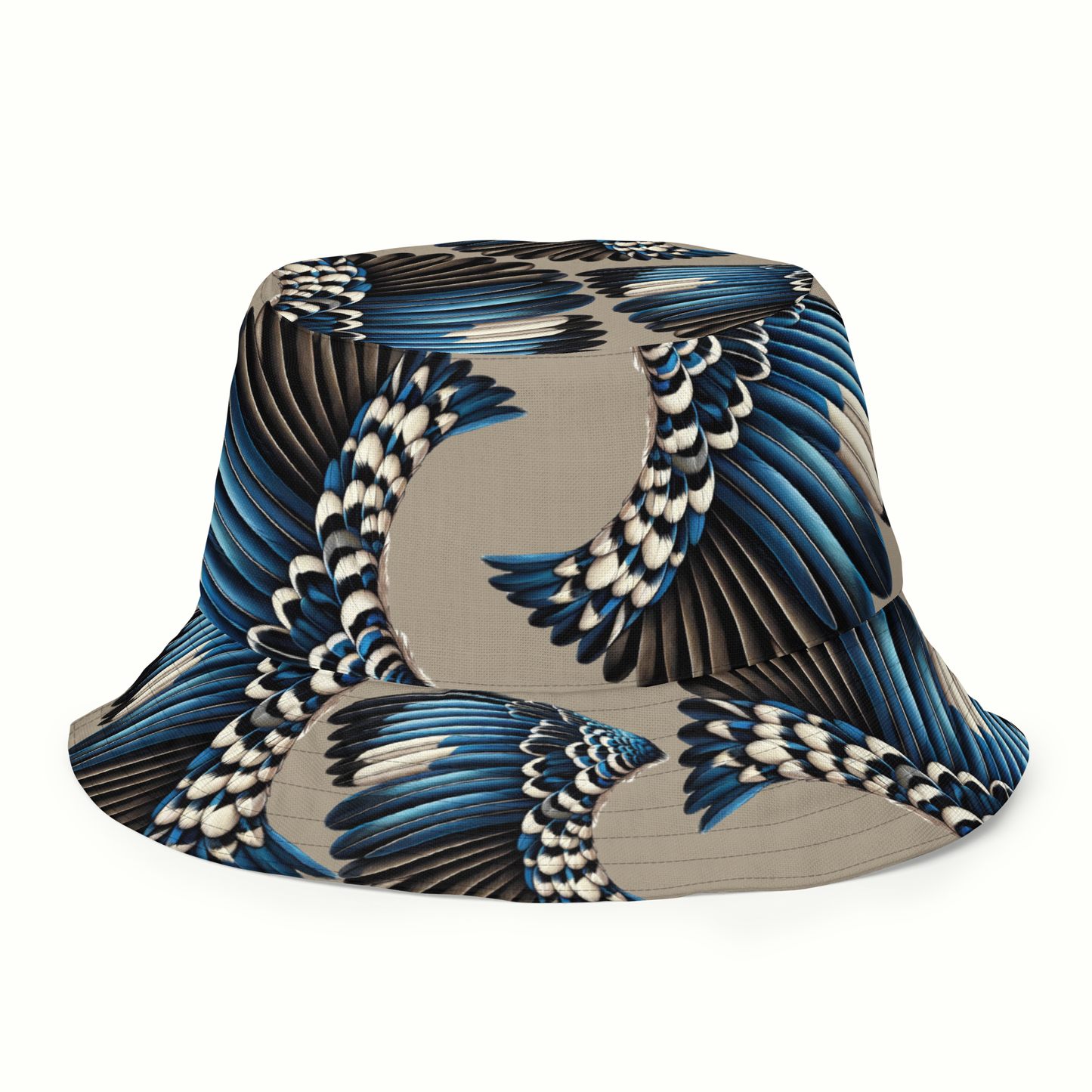 Plummage Reversible Bucket Hat