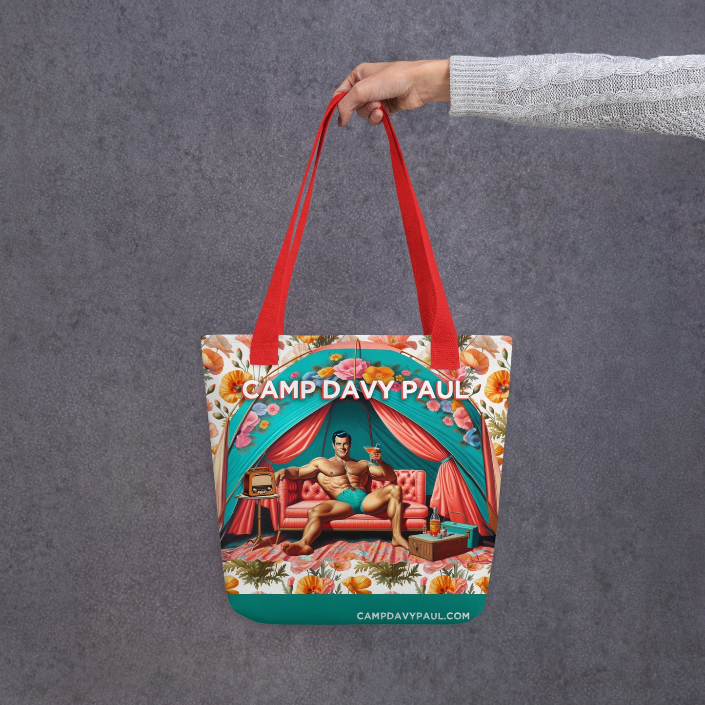 Camp Davy Paul Tote bag