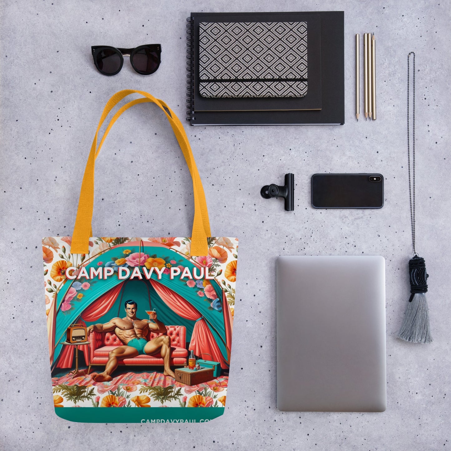 Camp Davy Paul Tote bag