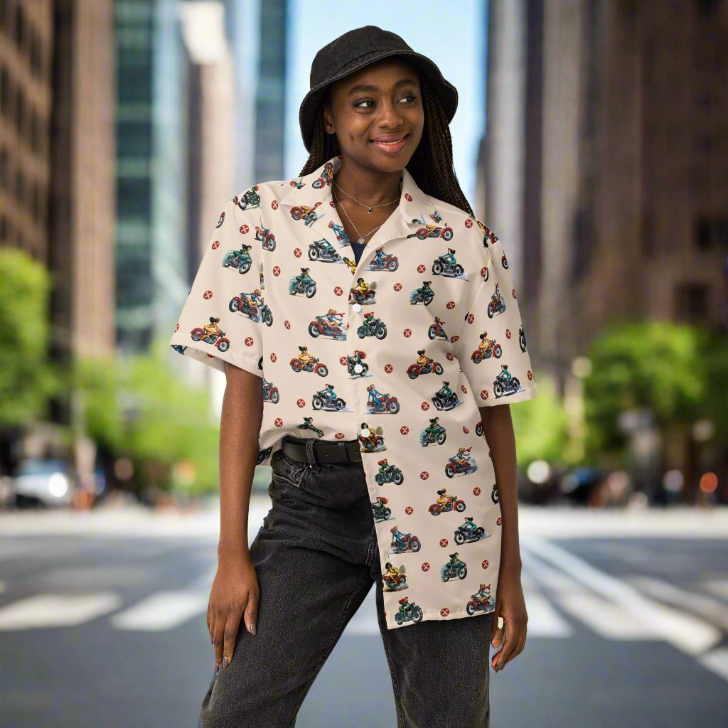 Daring Dolls Unisex Button Shirt