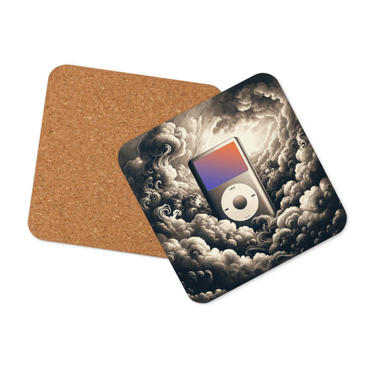 Musique 1 Cork-back coaster