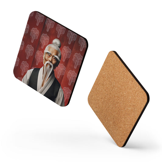 KB The Master Cork-back coaster