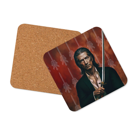 KB The Snake Charmer Cork-back coaster