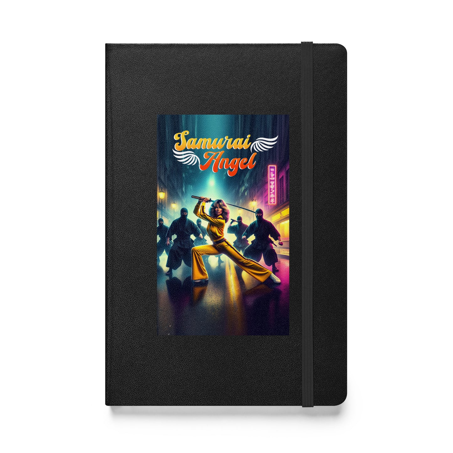 Samurai Angel Hardcover Bound Notebook