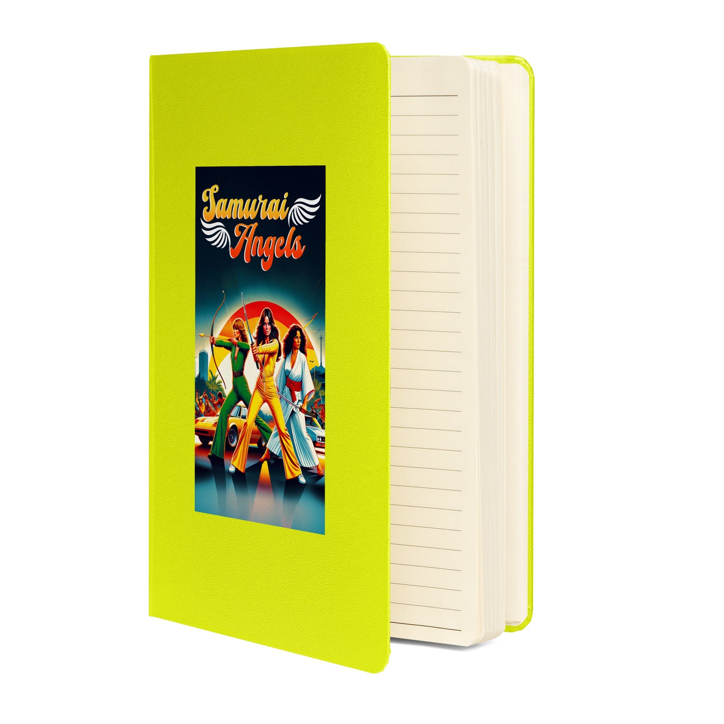 Samurai Angels Hardcover Bound Notebook