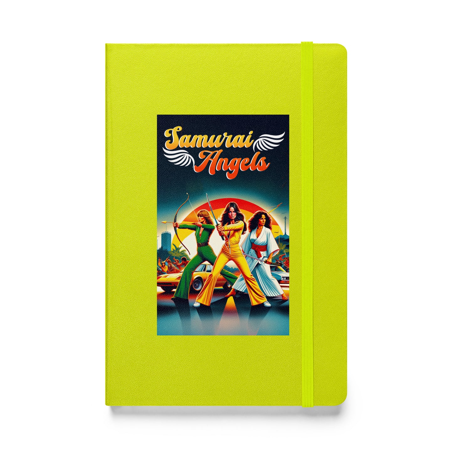 Samurai Angels Hardcover Bound Notebook