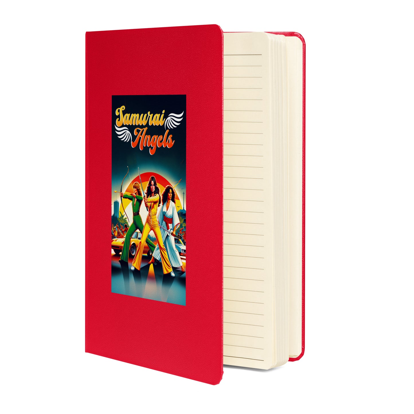 Samurai Angels Hardcover Bound Notebook