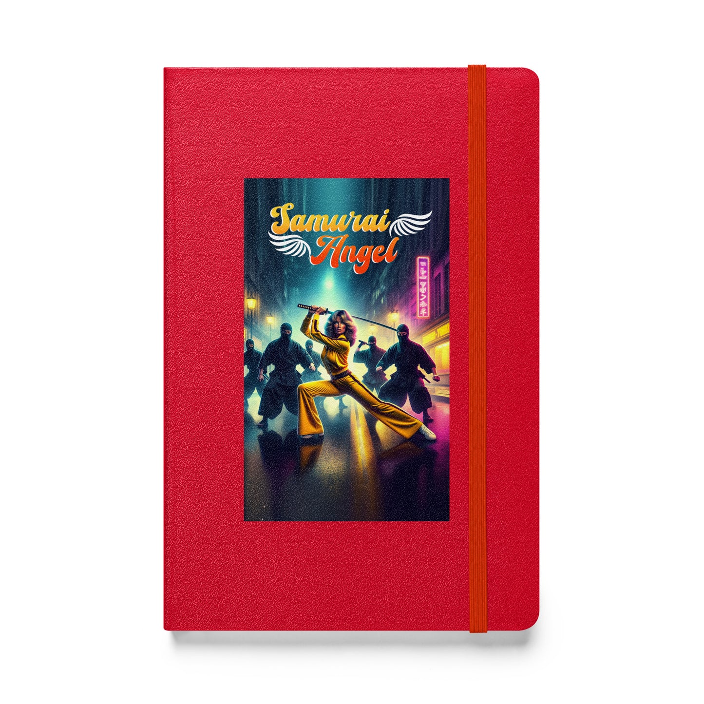 Samurai Angel Hardcover Bound Notebook