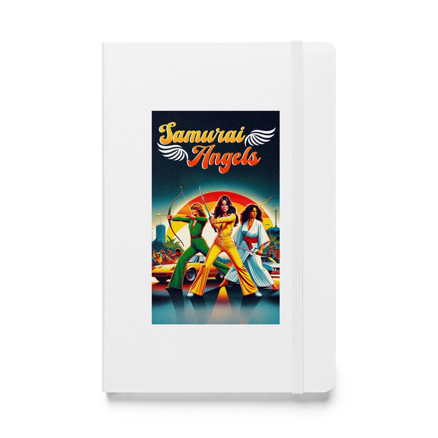 Samurai Angels Hardcover Bound Notebook