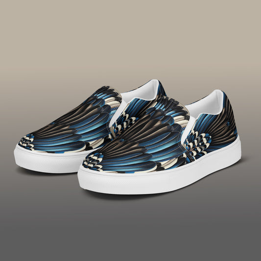 Plumage Men’s Slip-On Canvas Shoes