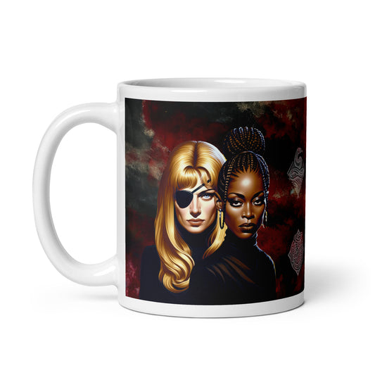 KB DIVAS White glossy mug